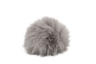 Chinchilla Pompon en imitation fourrure