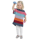 M-2502/05 Pull  crocheter fille