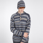 M-2510/81 Herrenpullover + Mtze